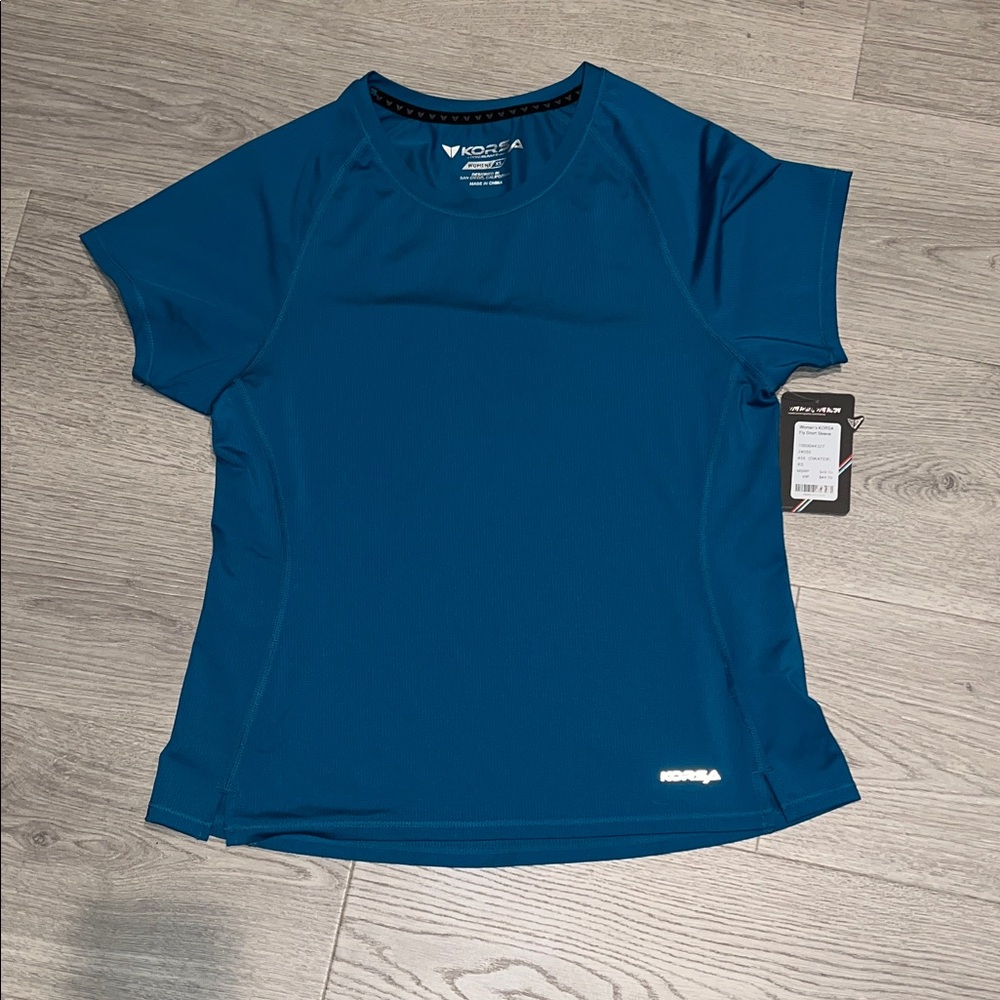 Korsa Women's Teal Fly Short Sleeve Tee